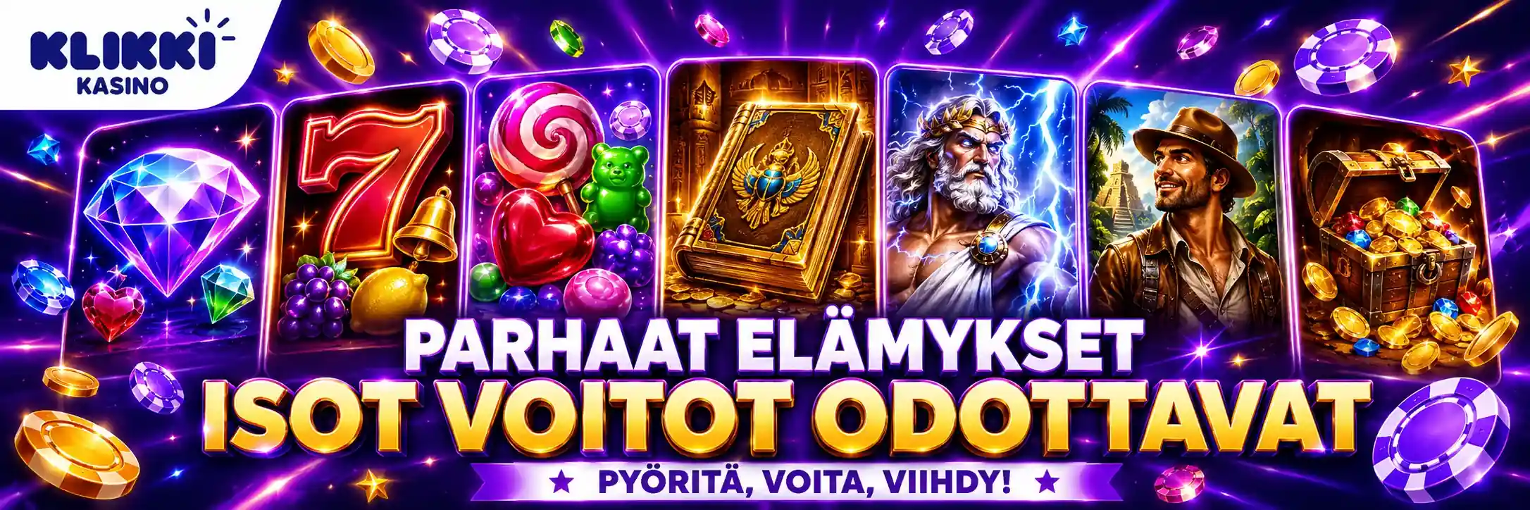 Parhaat elämykset ja isot voitot Klikki kasinon parhaat pelielämykset ja suuret voitot